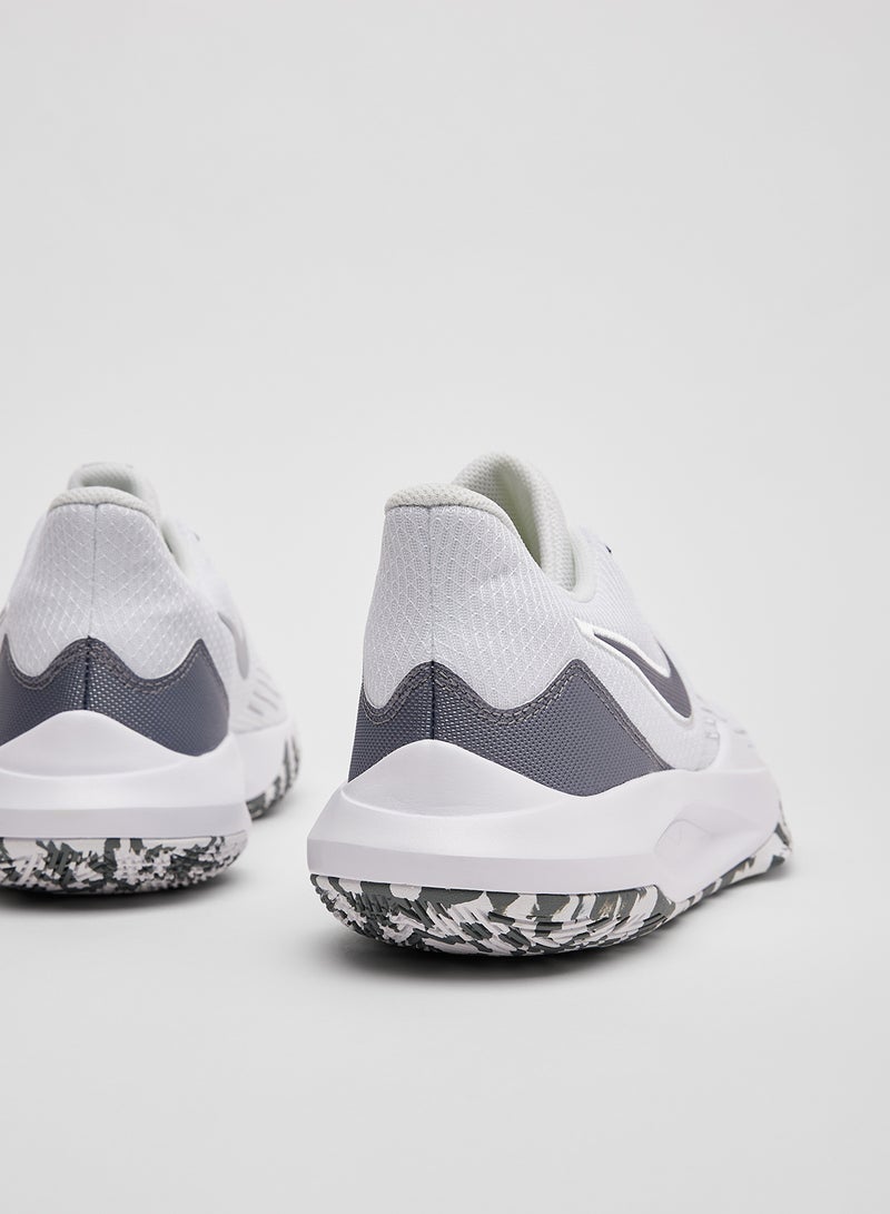 Nike Precision V Basketball Shoes White - Image 3