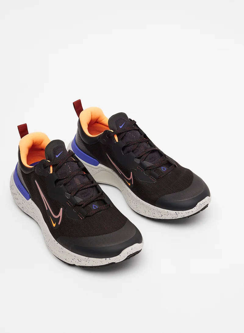 Nike React Miler 2 Shield Running Shoe Black