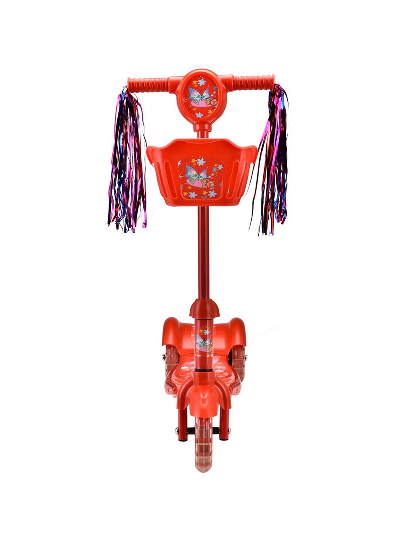 Cool Rider 3 Wheel Musical Scooter Red - Image 3