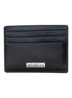 MICHEL HERBELIN Credit Card Case Navy Blue Black  - Image 1