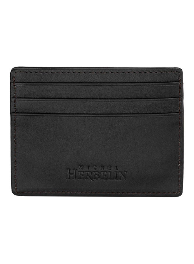 MICHEL HERBELIN Credit Card Case Olive Green 
