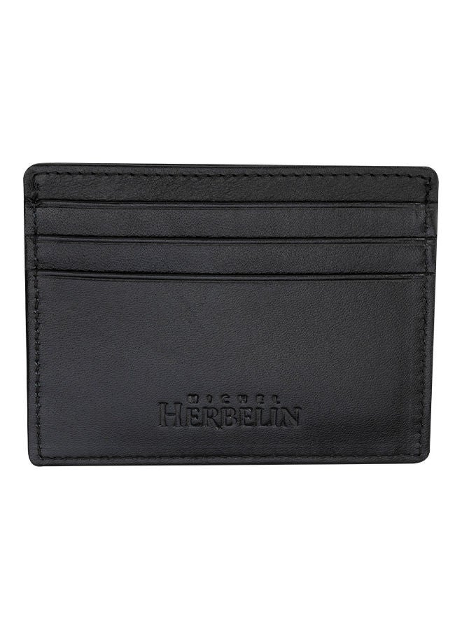 ميشيل هيربيلين حافظة بطاقات ائتمان أسود - Image 2