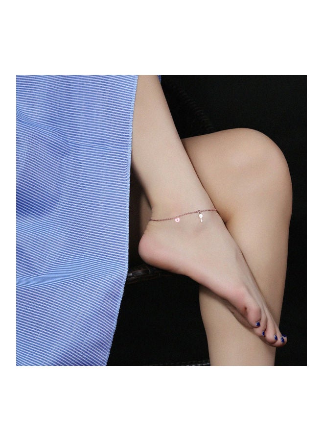 AIWANTO - Alissa Key Heart Anklet - Image 1