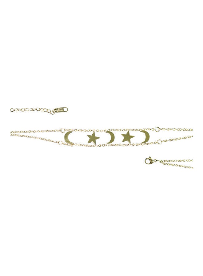 AIWANTO - Alissa Star Moon Anklet - Image 1