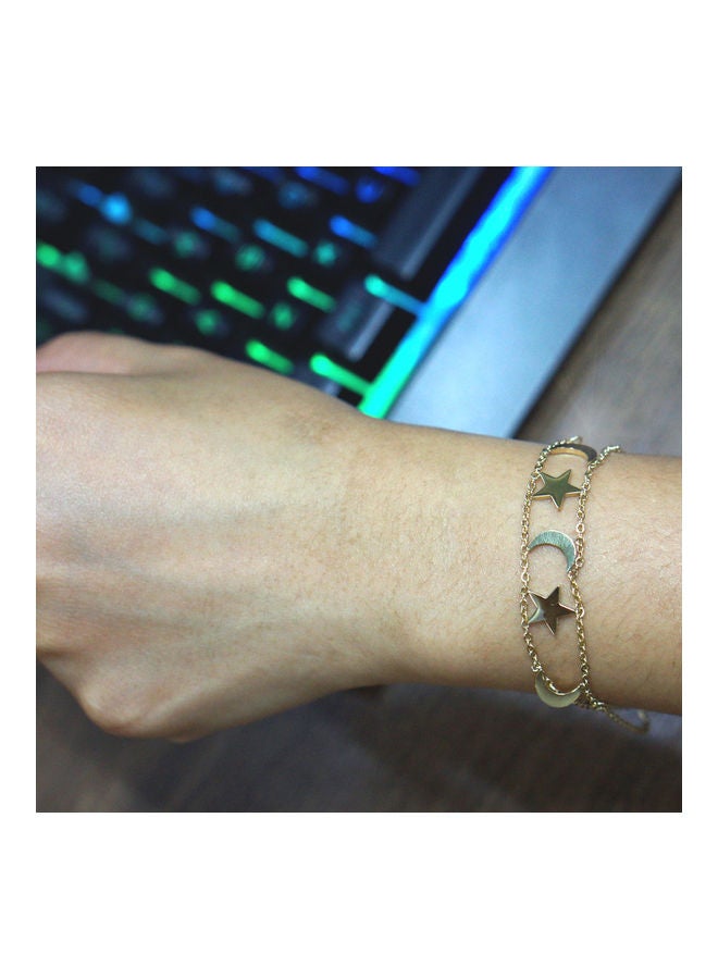 AIWANTO - Alissa Star Moon Anklet - Image 1