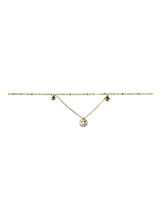 AIWANTO - Alissa Simple Beads Anklet - Image 1