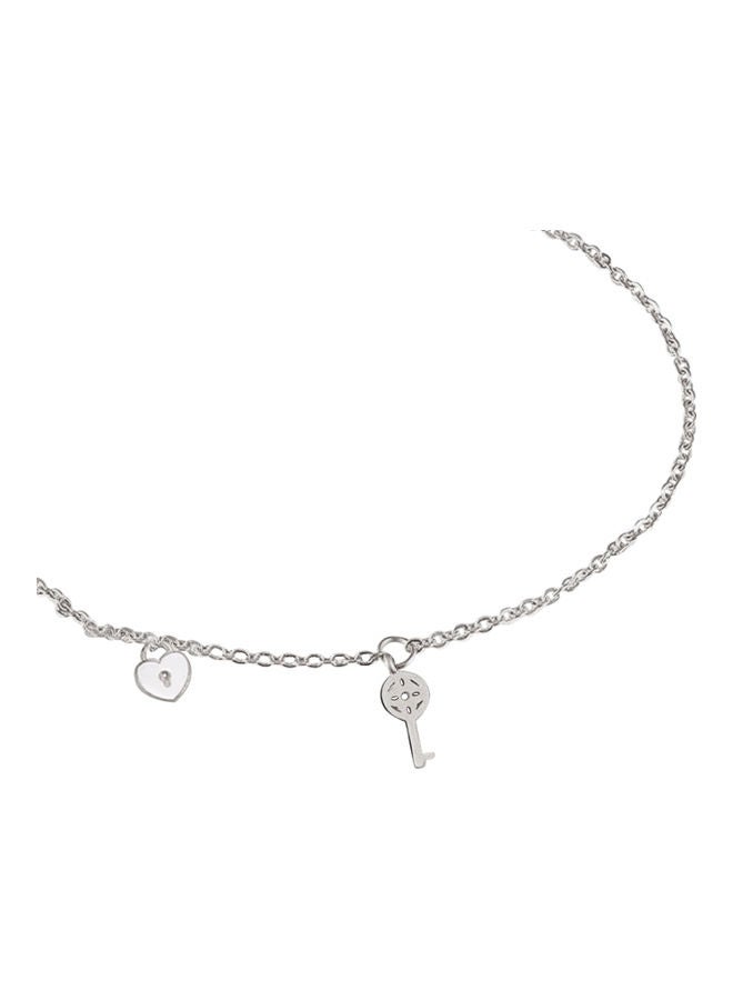 AIWANTO - Alissa Heart Key Anklet - Image 1