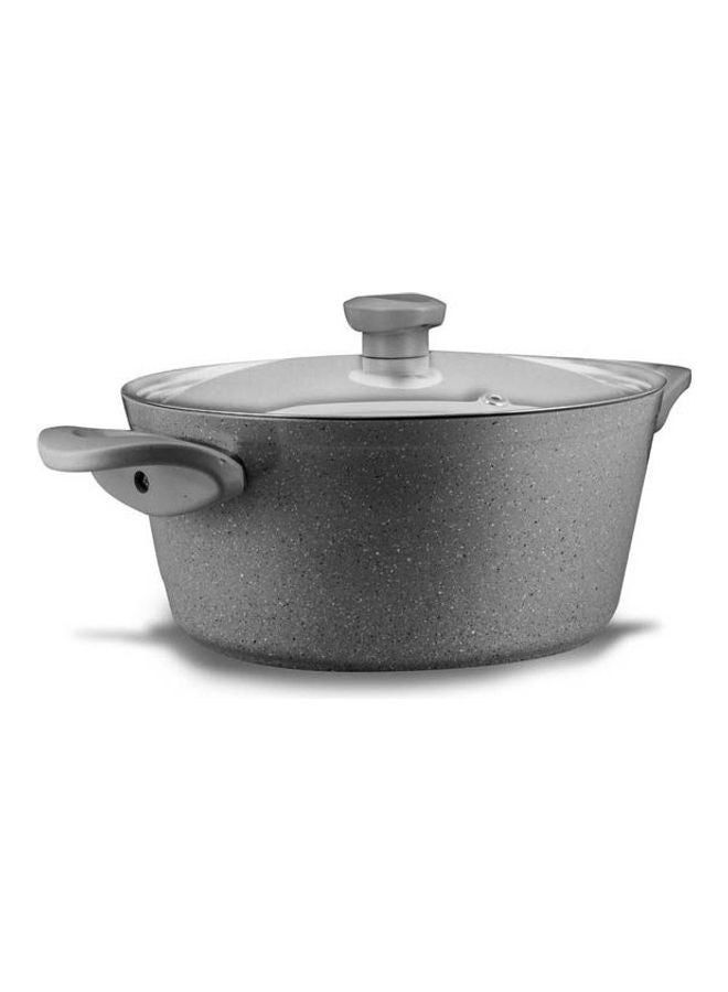 Top Chef Granite 10 Pieces Set Gray Pot 18-20-22-24-28cm - Image 2