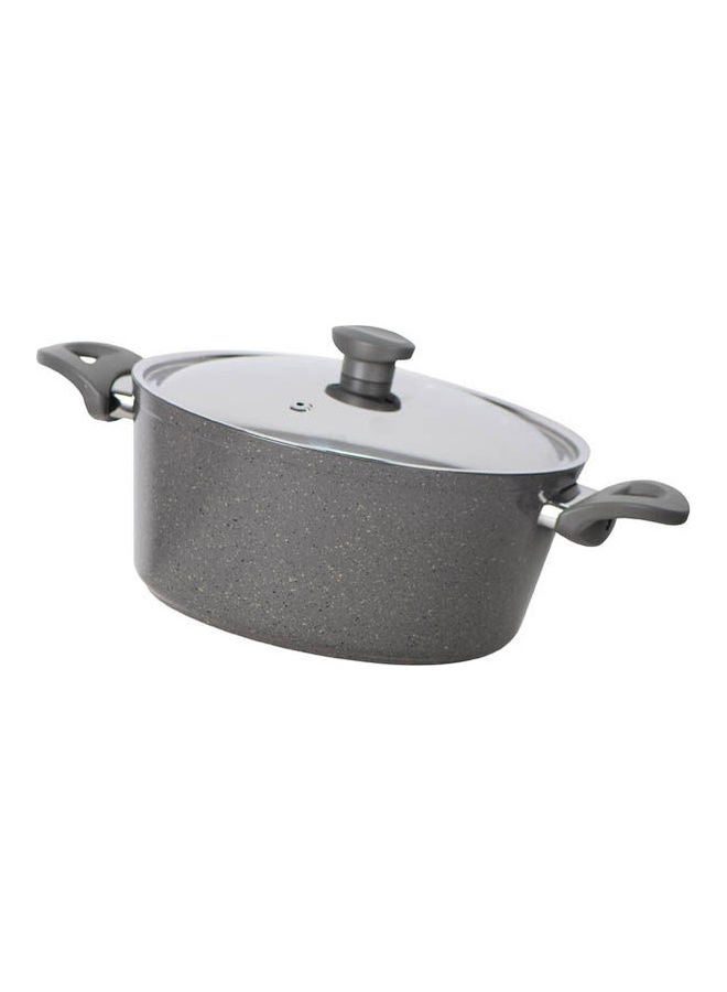 Top Chef Granite 10 Pieces Set Gray Pot 18-20-22-24-28cm - Image 4