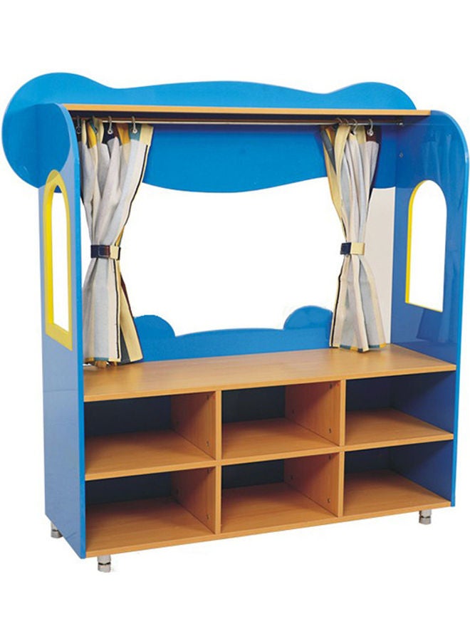 Children's Furniture Storage Cabinet Bookshelf Multicolour 120 X 40 X 140cm - v1641358013/N52350887A_3