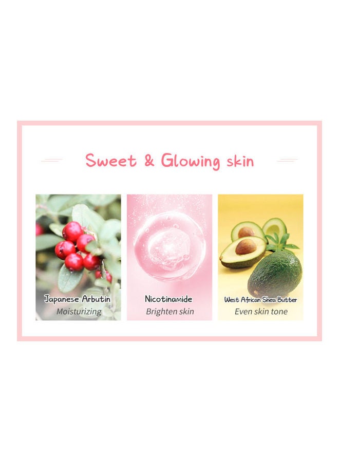 فيني مقشر بخلاصة العسل والخوخ وردي 100جرام - Image 3