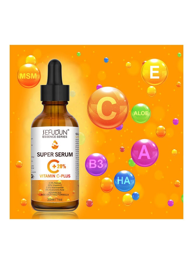 Sefudun 2-Piece Vitamin C-Plus Age-Defying Facial Serum Clear 60ml - Image 5