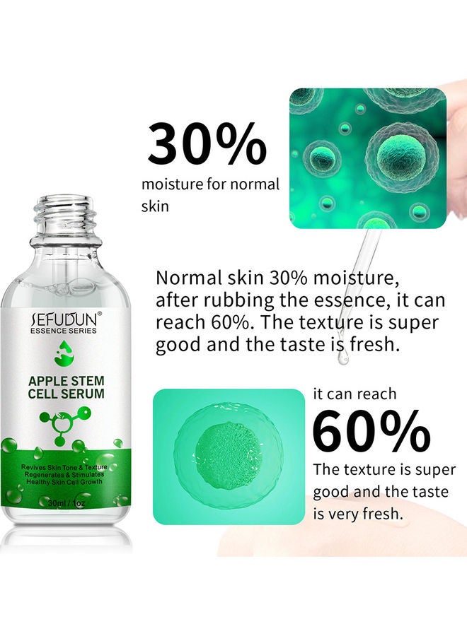سيفودون سيروم جذع التفاح من قطعتين لانعاش الخلايا الجذعية بالوجه واضح 60ملليلتر - Image 3