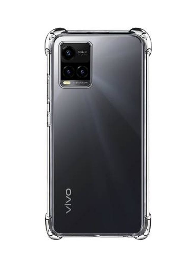 Muzz Transparent Airbag Shockproof Case For VIVO Y33S / Y21 Clear  - Image 3