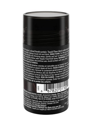 Hair Building Fibers Instant Hair Concealer for Thinning Hair, Hair Fiber for Men & Women, Texture Powder with Natural Keratin, Long-Lasting Hair Color - Dark Brown 12grams - view 3