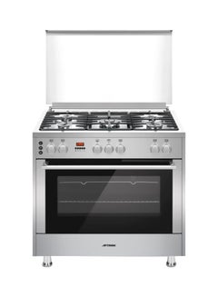 AFTRON 5 Burners Gas Cooker AFPGR9560SSD Silver  - Image 1