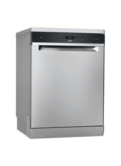 Whirlpool 14 Place Dishwasher 8 Programs Settings WFC3C33PFXUK Silver/Black  - Image 1