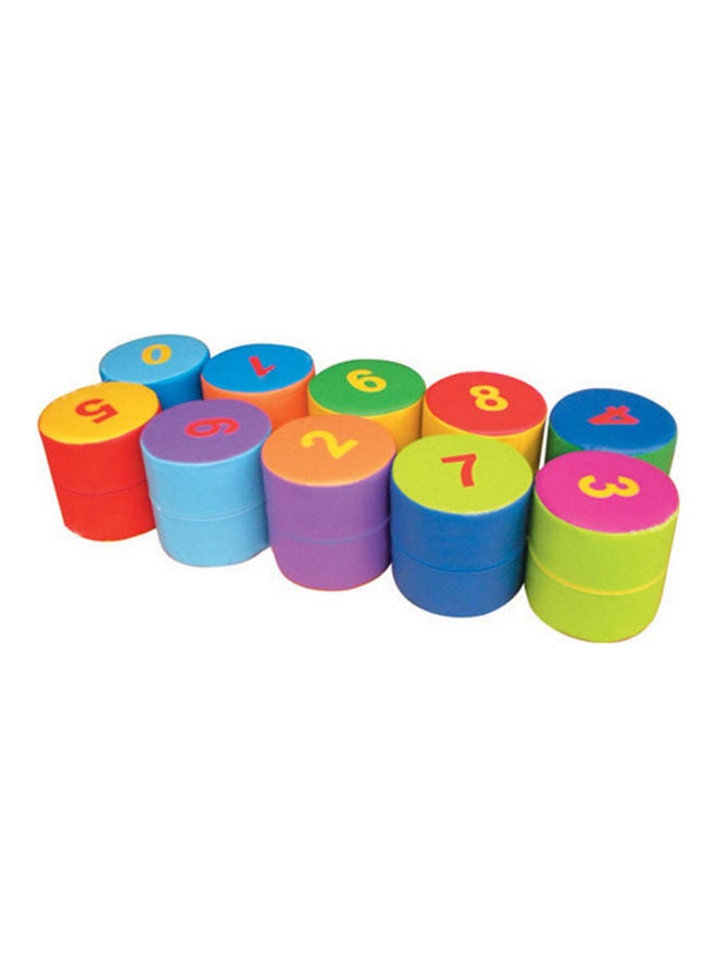 XIANGYU 10-Piece Children Soft Pack Building Block Game 30X30X30cm - Image 1
