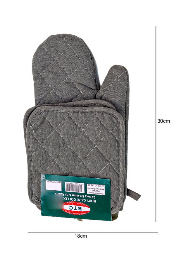 Body Care Collection Hot Pot Gloves Set Dark Grey 30cm - Image 2