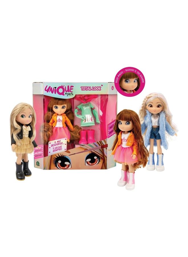 Giochi Preziosi - Unique Eyes - Total Look Assorted - Character May Vary - 1 Piece 25cm - Image 1