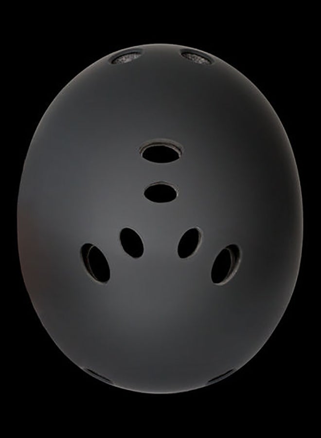 Triple 8 The Certified Sweatsaver Black Rubber Helmet For Skateboarding, Bmx, And Roller Skating – Xs / S  - Image 4