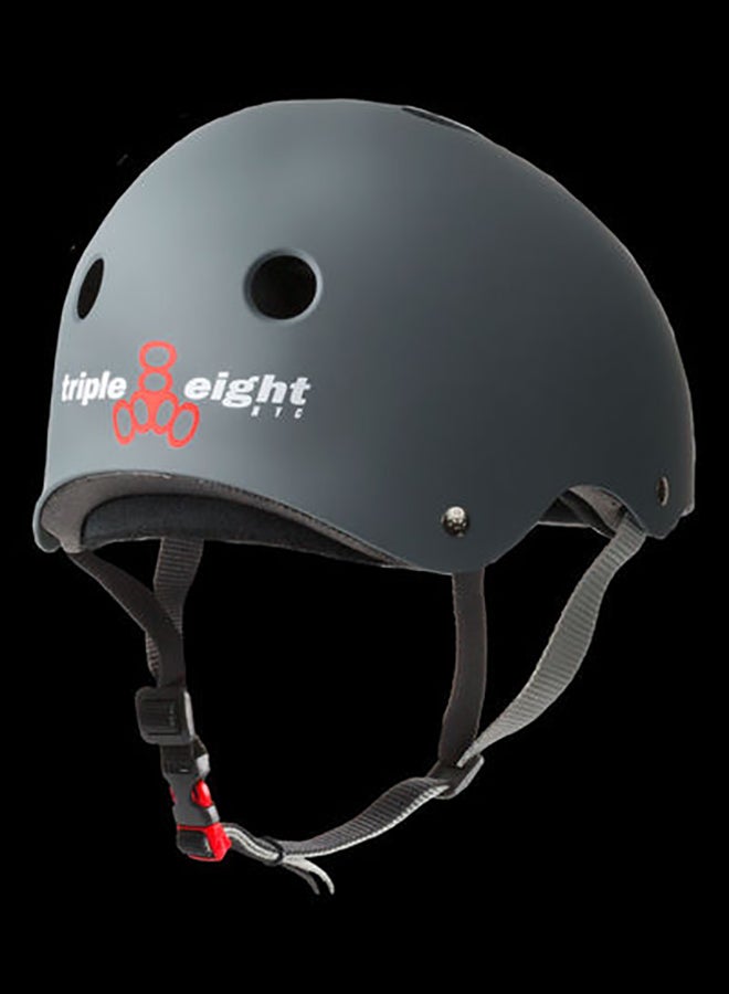 Triple 8 The Certified Sweatsaver Carbon Rubber Helmet For Skateboarding, Bmx, And Roller Skating – S / M  - Image 2