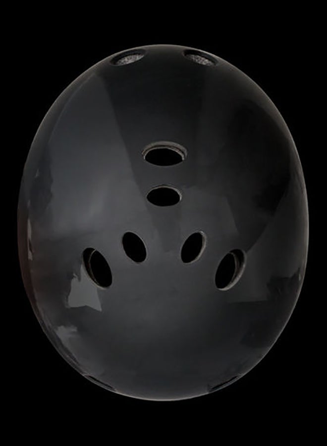 Triple 8 The Certified Sweatsaver Black Glossy Helmet For Skateboarding, Bmx, And Roller Skating – Xs / S  - Image 4