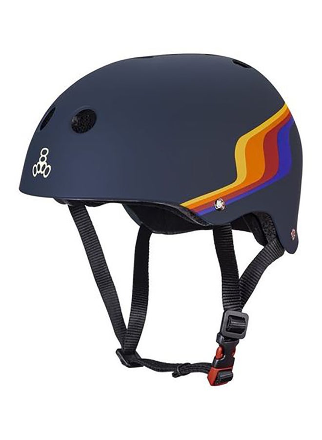 Triple 8 The Certified Sweatsaver Pacific Beach Helmet For Skateboarding, Bmx, And Roller Skating – S / M  - Image 1