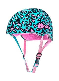 Triple 8 The Certified Sweatsaver Leopard Helmet For Skateboarding, Bmx, And Roller Skating, Moxi – L / Xl 57-60cm  - Image 1
