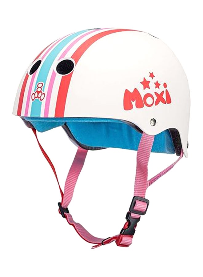 Triple 8 - The Certified Sweatsaver Stripey Helmet For Skateboarding, Bmx, And Roller Skating, Moxi – S / M 53-57cm - Image 1
