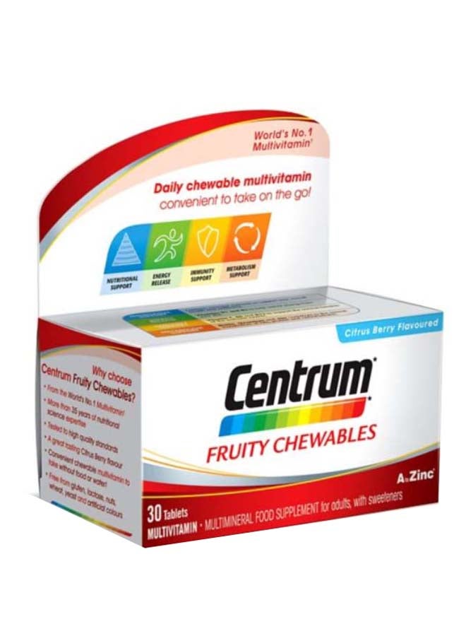 Fruity Chewables Multivitamin Tablets