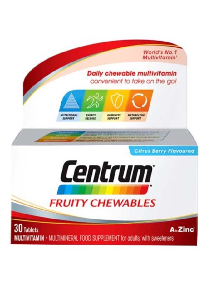 Fruity Chewables Multivitamin Tablets