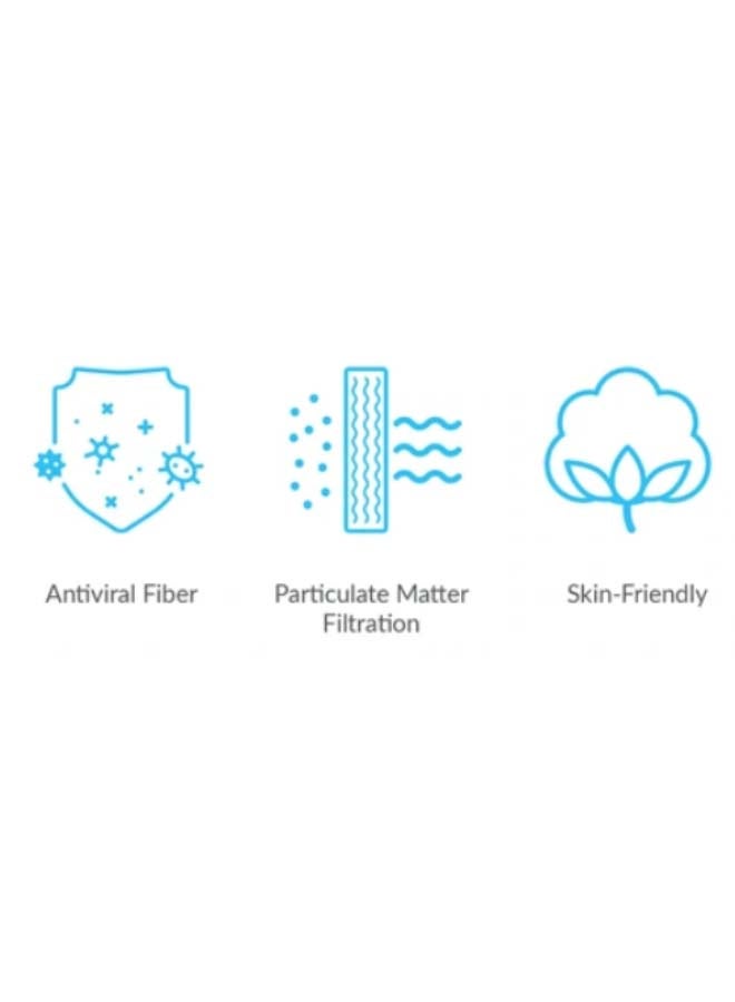 Dada 10 Piece Favour KN95 Disposable Face Mask, Multicolour  - Image 3