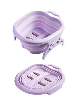 Portable Travel Folding Foot Massage Bucket Foot Wash Basin Blue - v1641383977/N52352904A_1