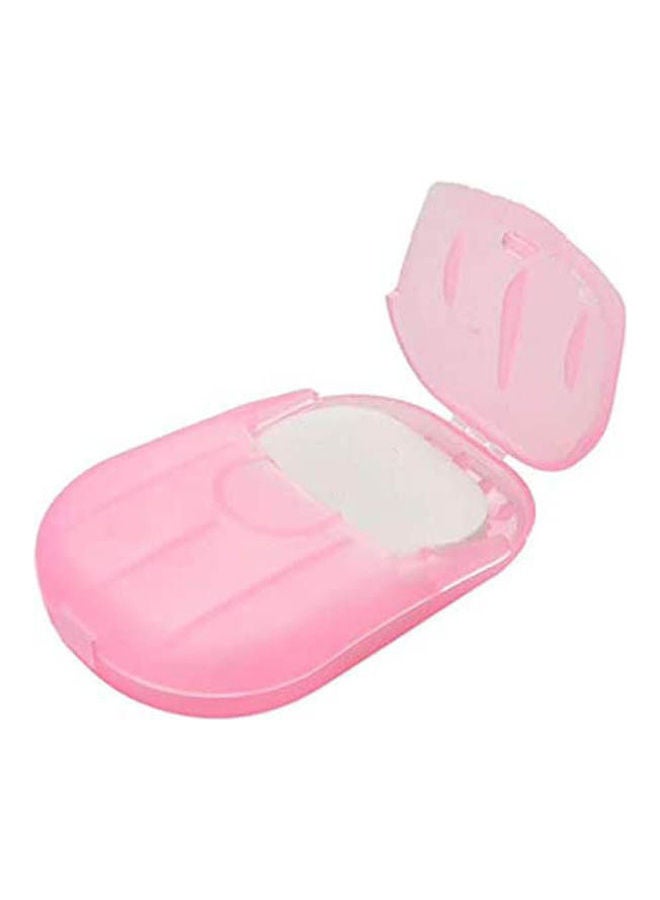 Generic - Washing Hand Travel Slices Sheets Foaming Box Paper Soap Multicolor 200grams - Image 1