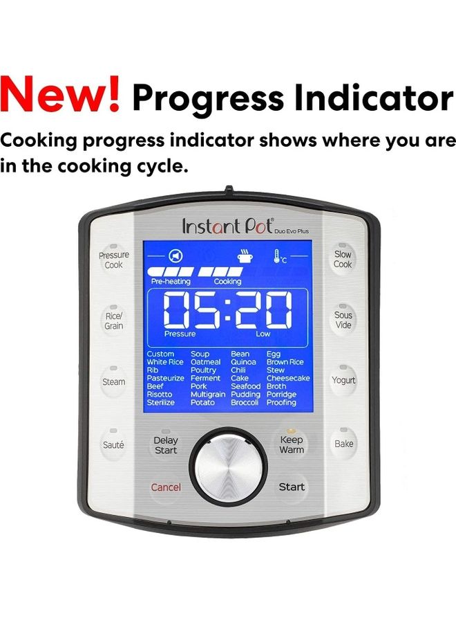 Instant Pot - Duo Evo Plus Multi-Use 10 In 1 Pressure Cooker 7.6 L 1400.0 W 7.6L Silver - Image 1