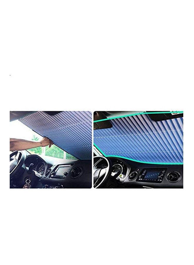 Aluminum Foil Retractable Sun Shade For Cars - Image 2