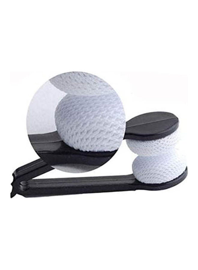 Sun Glasses Wipe Sponges Eyeglasses Cleaner Microfiber Spectacle Cleaning Tool Black - Image 1