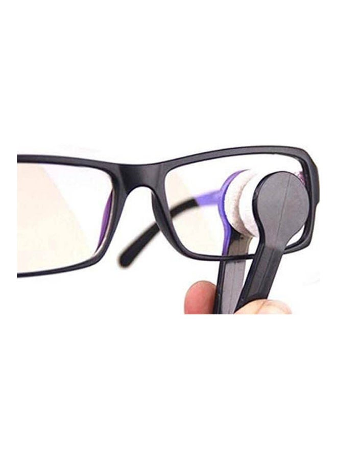 Sun Glasses Wipe Sponges Eyeglasses Cleaner Microfiber Spectacle Cleaning Tool Black - Image 2