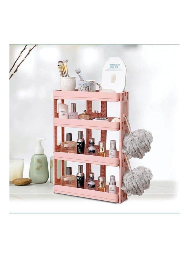 Generic - Multi-Functional 4 Layers Storage Rack Kitchen Bathroom Organizer Storage Rack Multicolour - Image 1