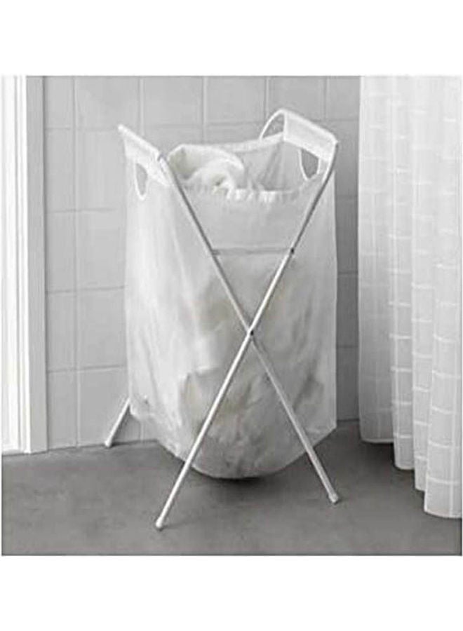 ماتريكس - Laundry Bag With Stand - White 70Liters - Image 1
