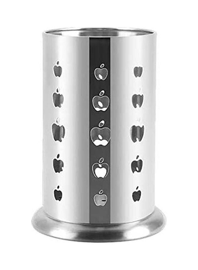 حامل عيدان تناول الطعام من الفولاذ المقاوم للصدأ وأدوات المائدة وأدوات المائدة والقفص المنظم ورفوف تخزين العلبة والسلال - Image 1