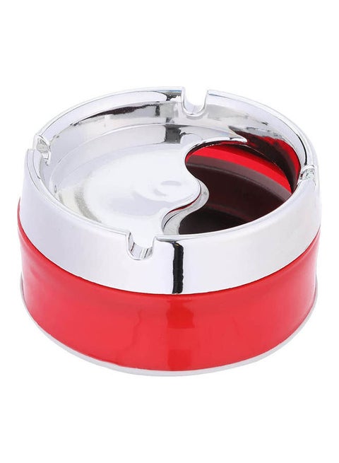 Ashtray With Lid Red