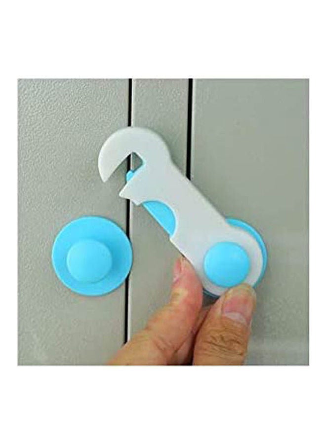 Child Cabinet Door Drawers Refrigerator Toilet Lock Blue - Image 2