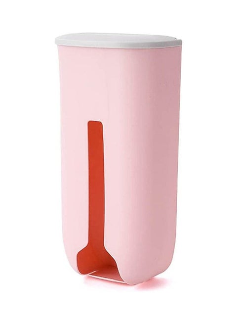 Wall-Mounted Plastic Bag Organizer Dispenser Garbage Trash Bags Multicolour