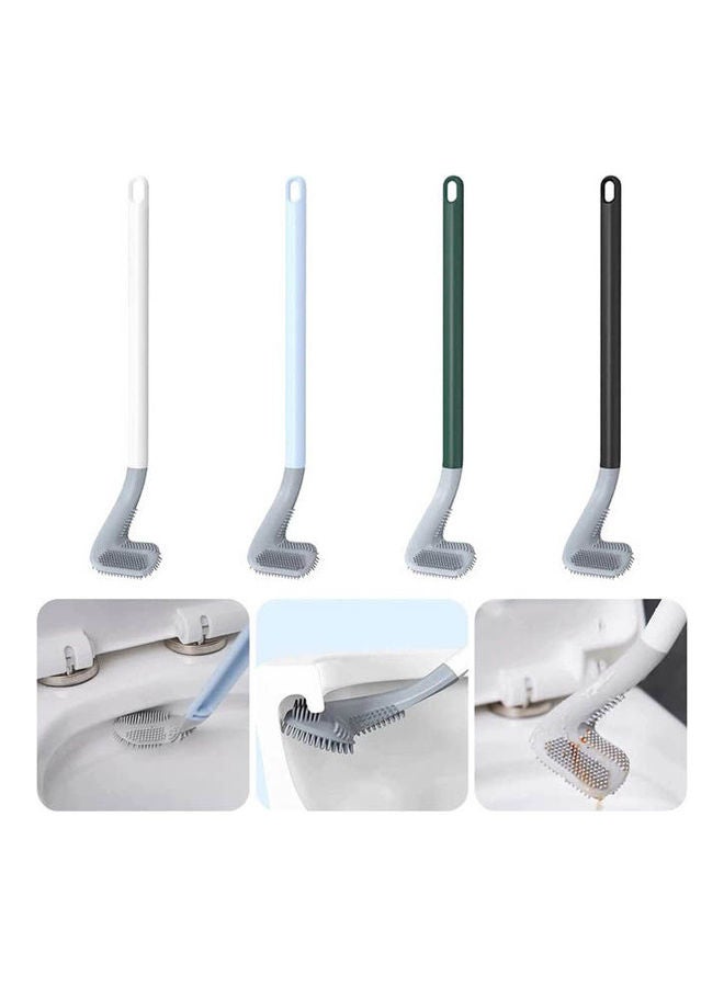 1Pc Long Handle Toilet Cleaning Brush Multicolour 410x71mm - Image 2