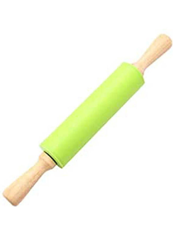Rolling Pin - Classic Wood - Ideal For Baking Needs - Professional Dough Roller - Used By Bakers & Cooks For Pasta, Cookie Dough, Pastry, Bakery, Pizza, Fondant, Chapati Beige - Image 1