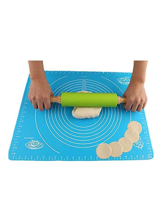 Rolling Pin - Classic Wood - Ideal For Baking Needs - Professional Dough Roller - Used By Bakers & Cooks For Pasta, Cookie Dough, Pastry, Bakery, Pizza, Fondant, Chapati Beige - Image 2