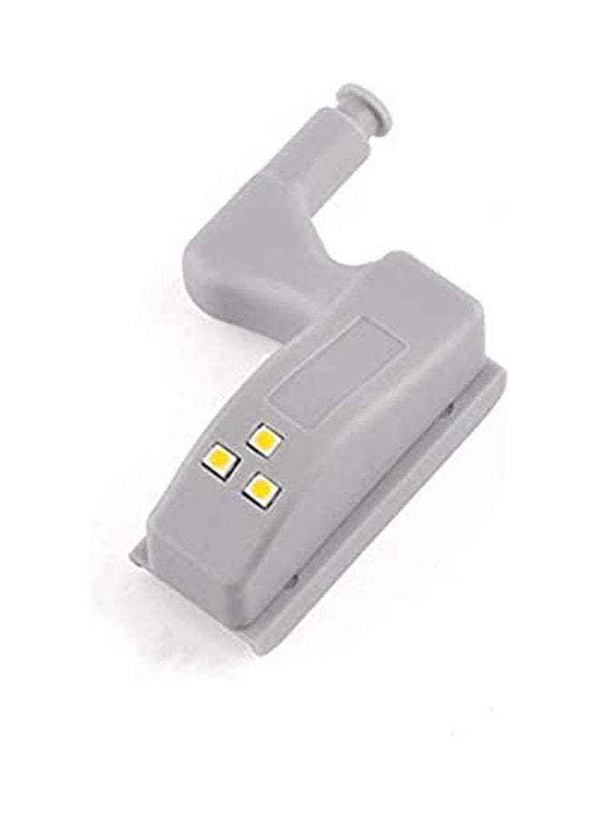 1Pc Cabinet Cupboard Closet Wardrobe Door Inner Hinge Led Sensor Light Grey