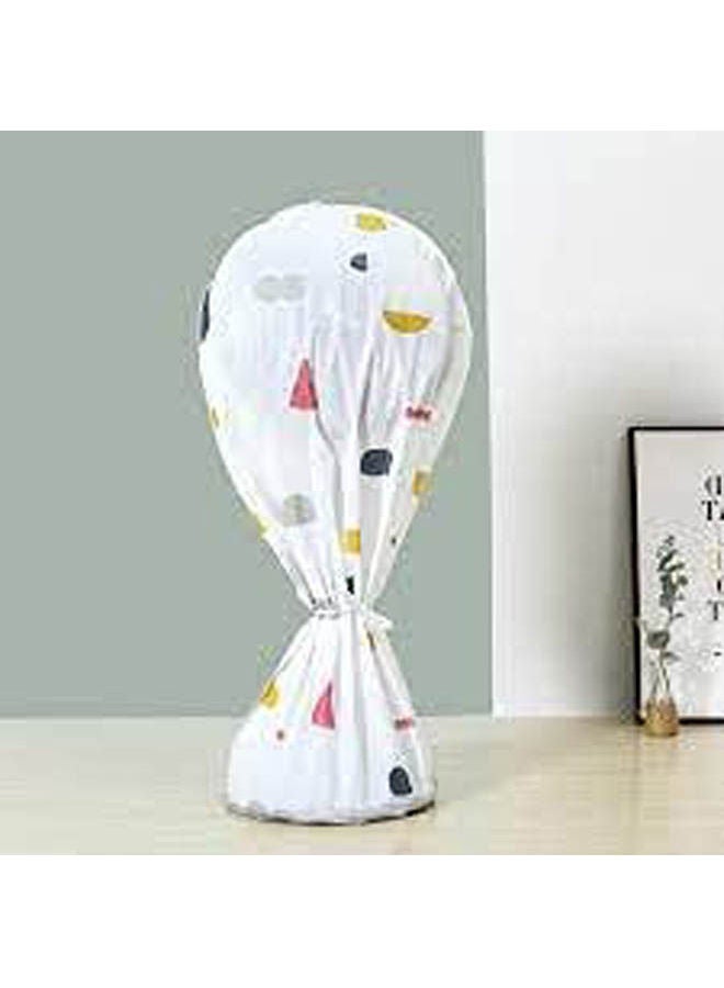 Generic - Standing Fan Guard Dust Cover Dustproof Waterproof And Moisture-Proof Random Shape White - Image 1